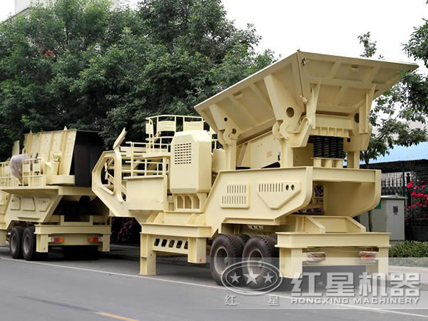 汽車(chē)車(chē)載式移動(dòng)顎式破碎機(jī)